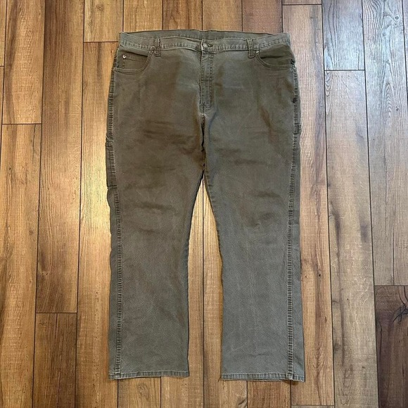 Dickies greenish gray baggy relaxed fit workwear‎ pants size 44 x 30 - Picture 1 of 8